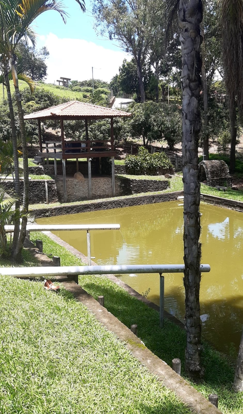 Piscina da Fazenda Tombador em Itaúna MG